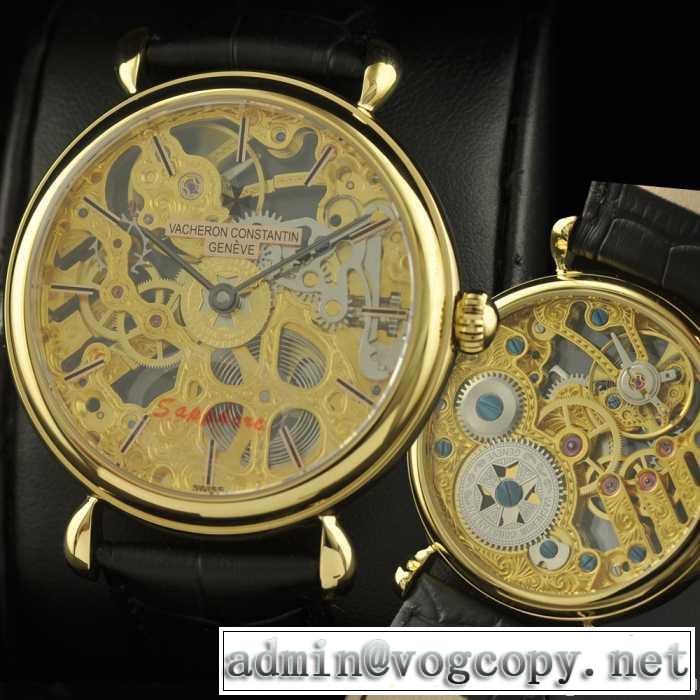 自動巻き スイスムーブメント  男性用腕時計 vacheron constantin ヴァシュロン コンスタンタン メンズ腕時計